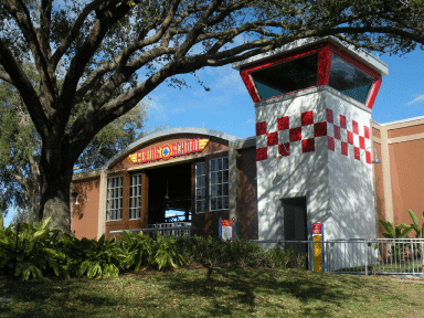 Flying school at Legoland Florida