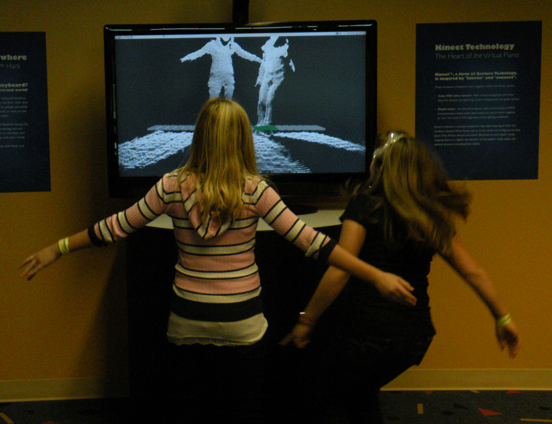Dancing up a storm at the Orlando Science Center - www.Orlando-Florida-Attractions.com